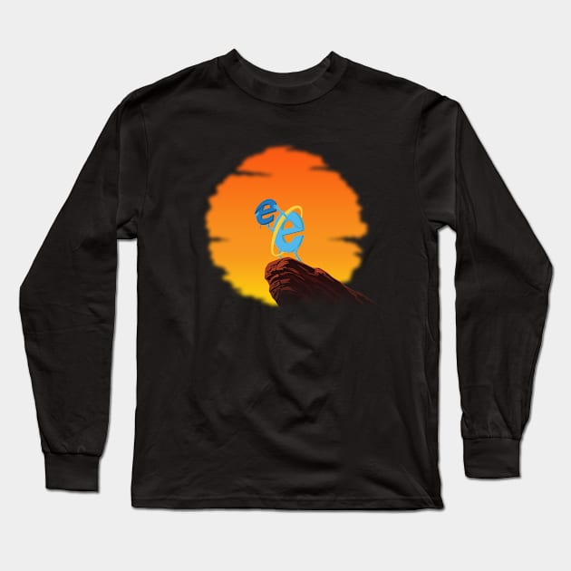 A new browser is born Long Sleeve T-Shirt by Bomdesignz